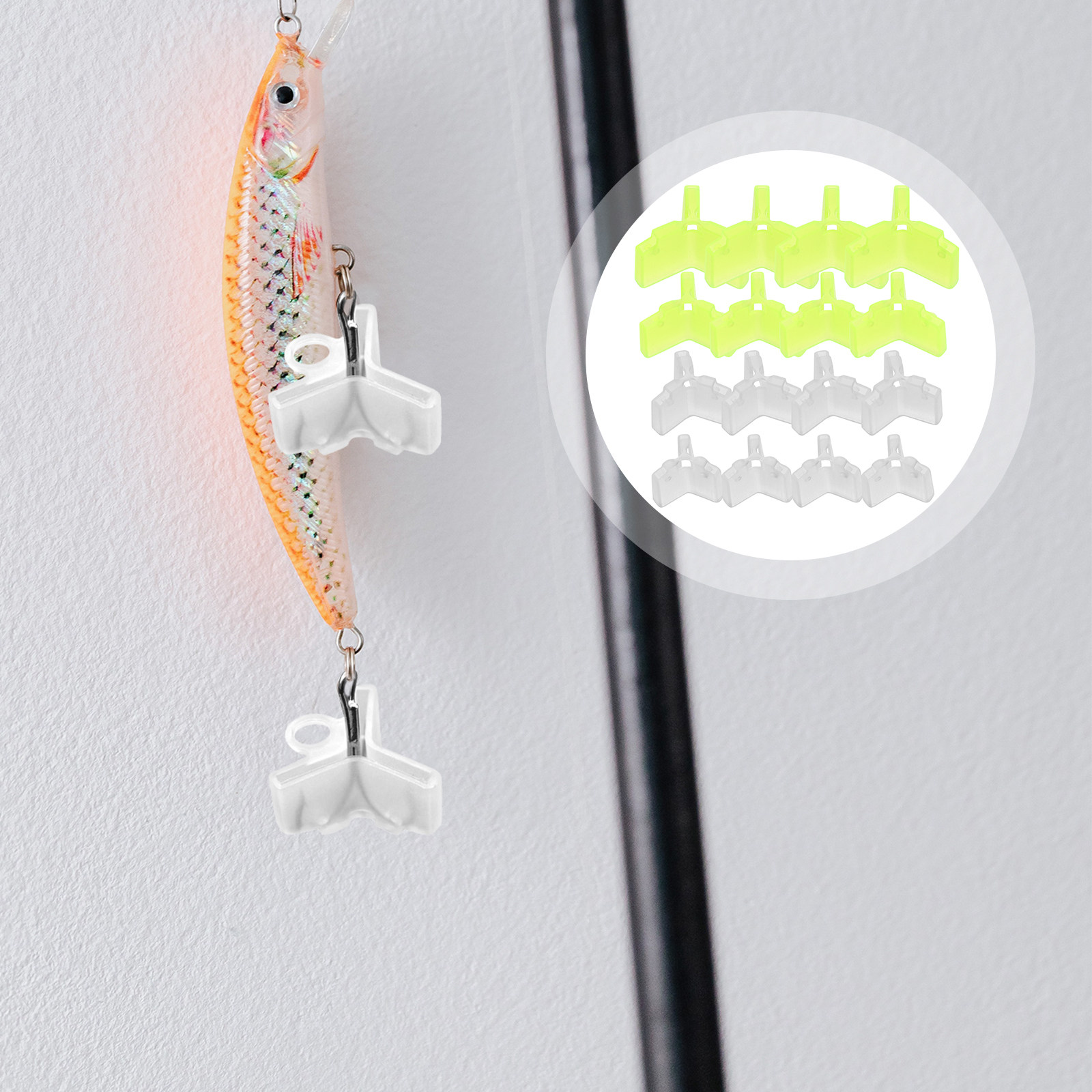 Fishing Equipment Carp - 240個入り 魚釣り用フックプロテクター、鯉釣り用フック、釣り道具用キャップ、ルアー保護カバー