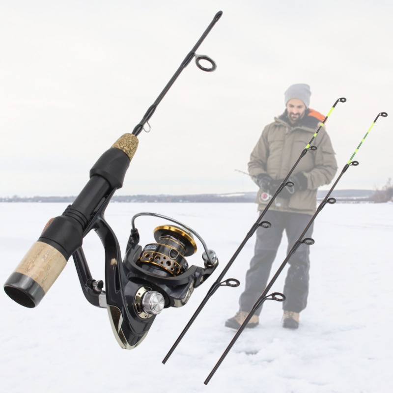 60 センチメートル 2 ヒントロッドリールコンボ冬氷釣り竿 - Ice Fishing Tip Up のレビューと価格