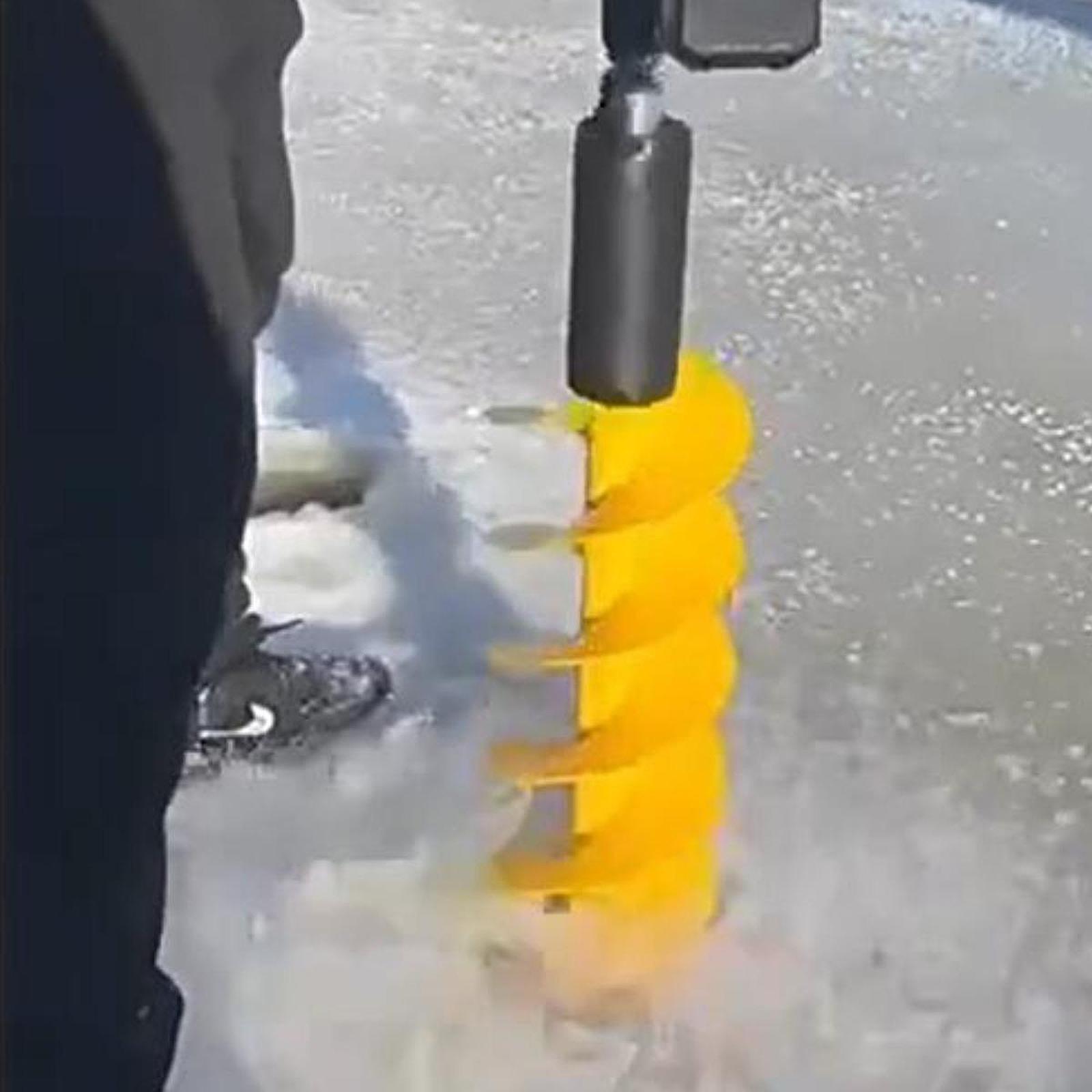 アイスドリル オーガー ポータブル アルミ合金 氷釣り 掘削 - Ice Fishing Tip Up のレビューと価格