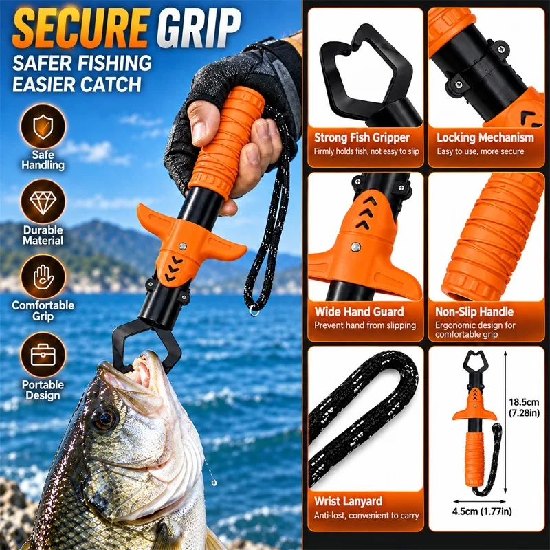 プロ仕様の多機能フィッシングプライヤーセット。魚の口を挟むた - Fishing Equipment Carp のレビューと価格