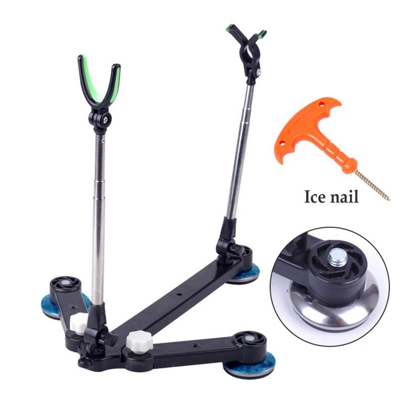 耐久性のある釣り竿ホルダー,調整可能なボートサポート,アクセ - Ice Fishing Tip Up のレビューと価格