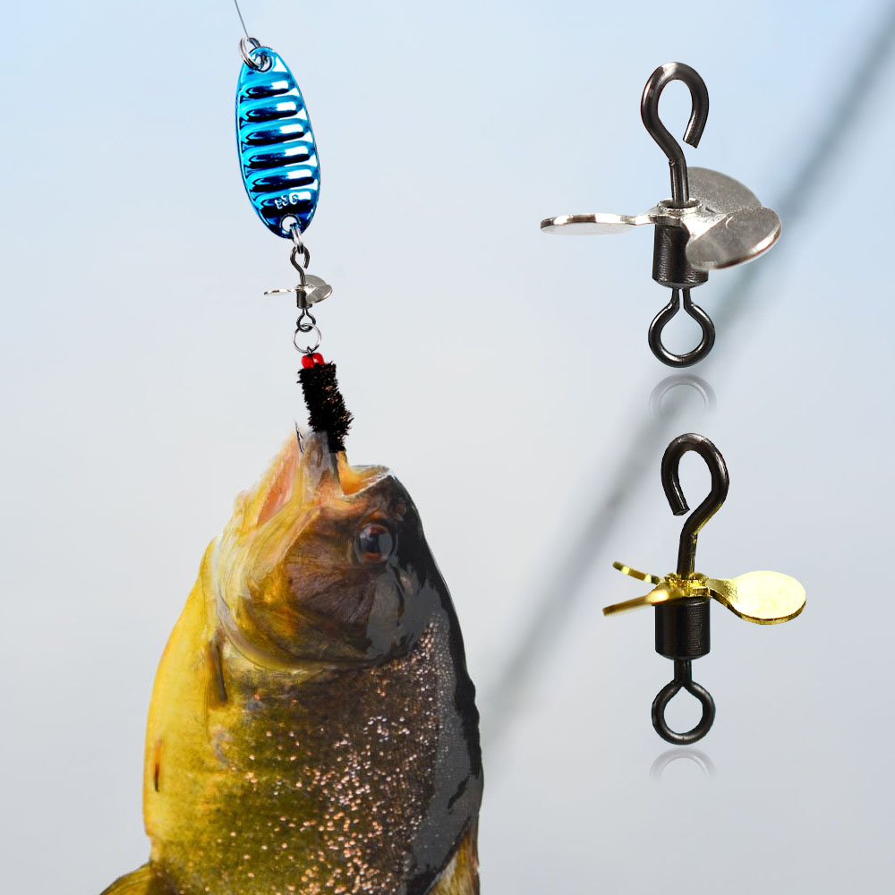 20 個スパイラルブレード釣りプロペラアクセサリー、混合色鉄 - Ice Fishing Tip Up のレビューと価格